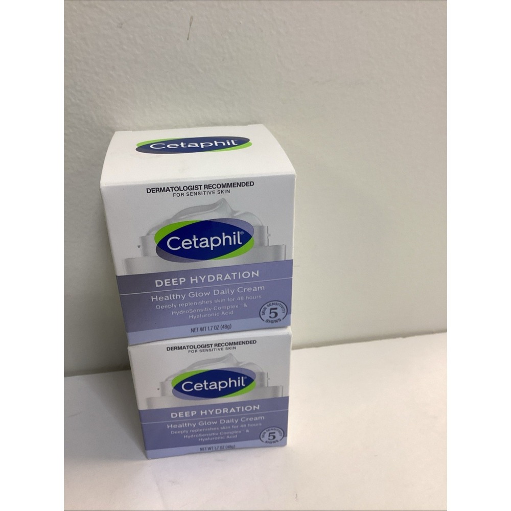 Cetaphil Deep Hydration Healthy Glow Daily Cream W/ Hyaluronic Acid 1.7 Oz - Picture 6 of 16